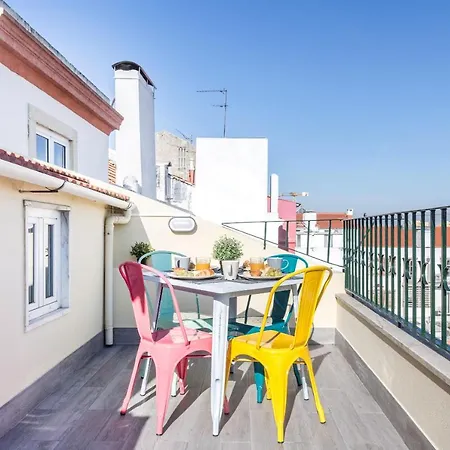 Superb Overlooking Graca In Lisbon